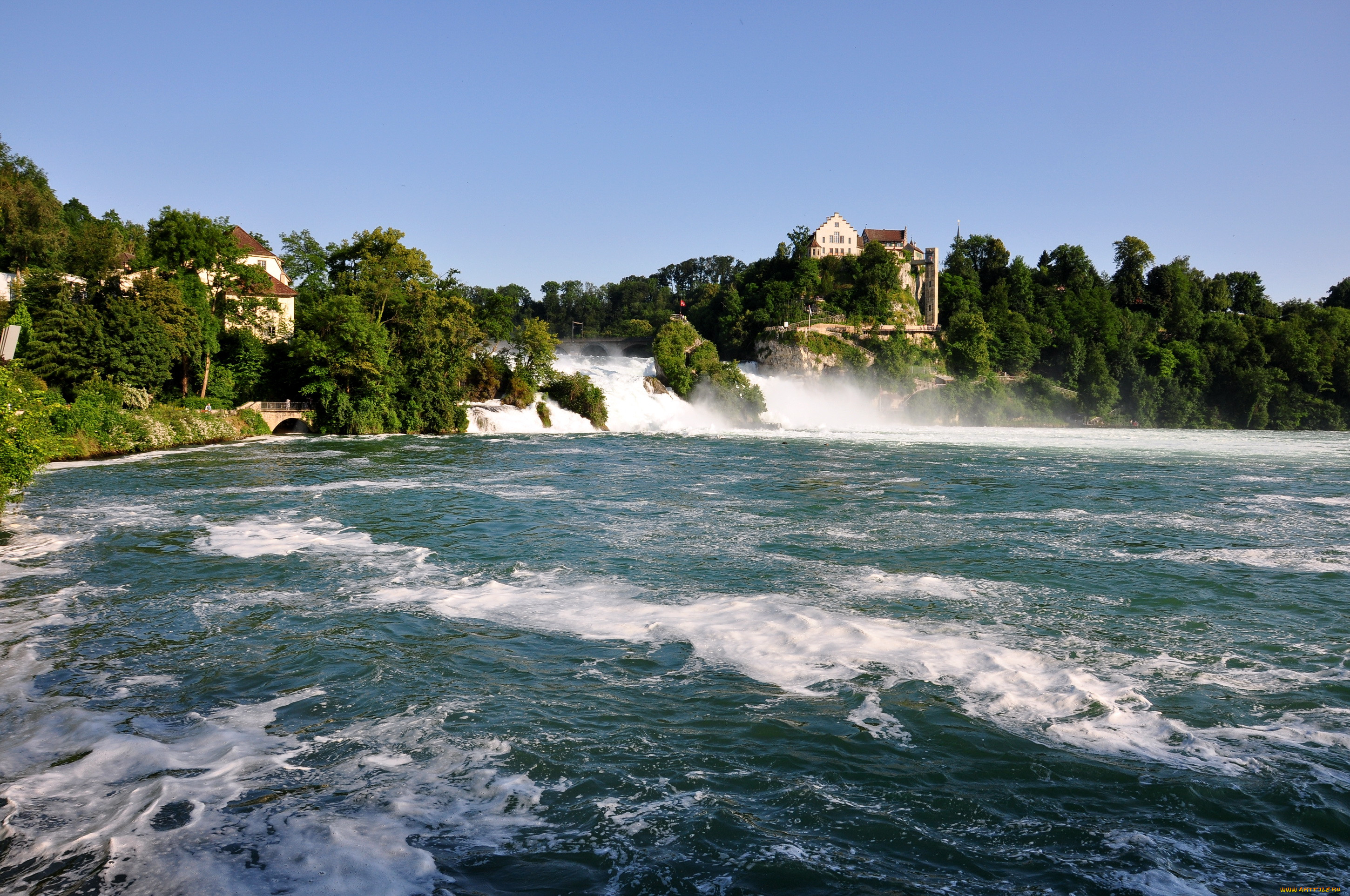 rhine, falls, switzerland, , 